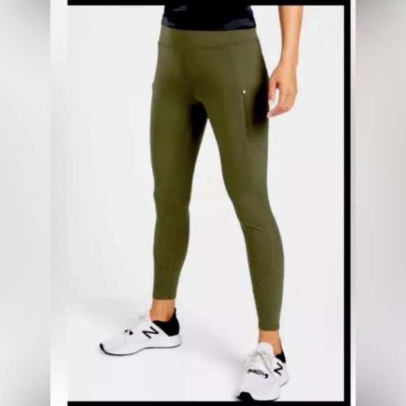 ATHLETA Rainier Tight in Plush Supersonic in Forest Size XS - Picture 1 of 8
